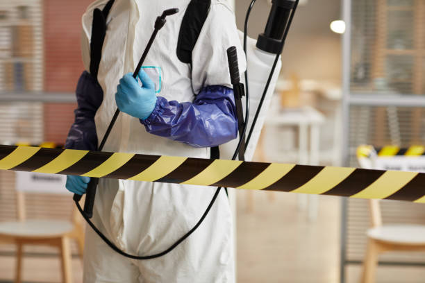 Professional Blood Cleanup technician working in Hockley, TX